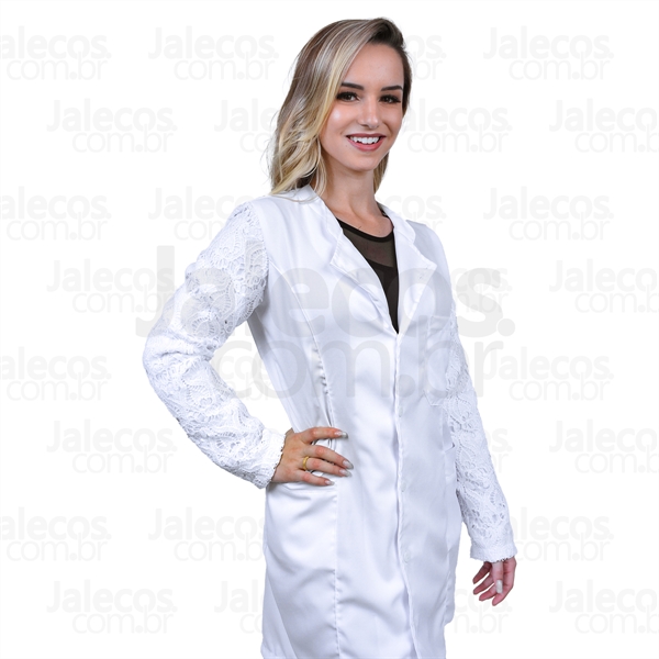 JALECO LONGO FEMININO ML BIANCO